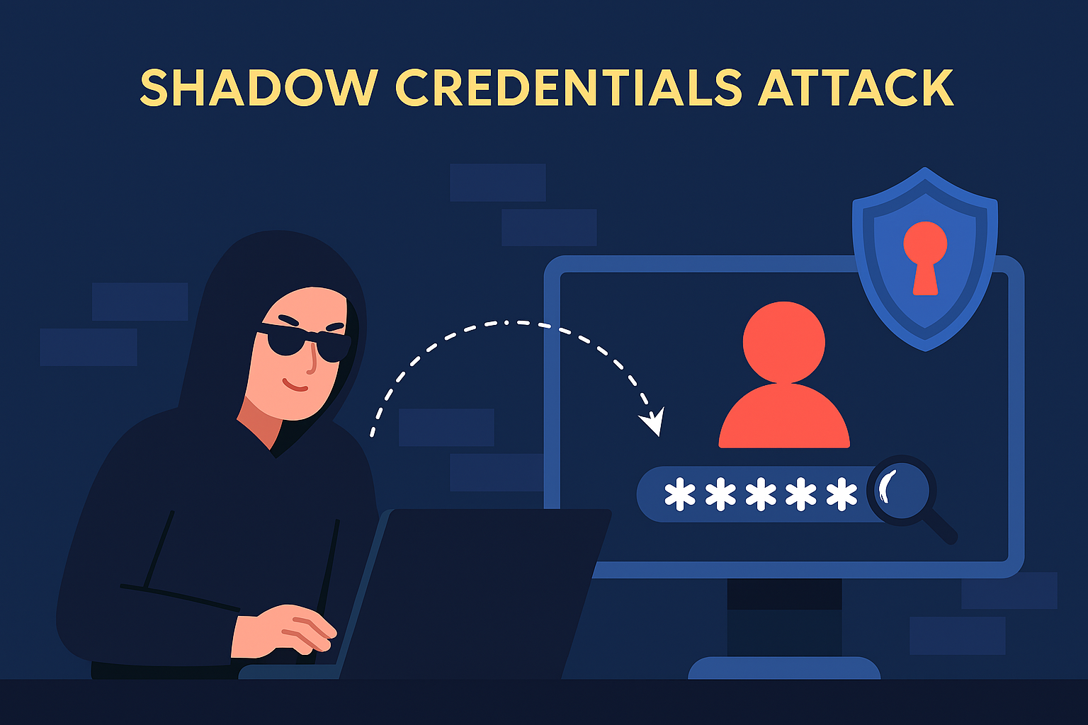 Shadow Credential Attacks detection using SYNERGIX OPTAGUARD LEDR software